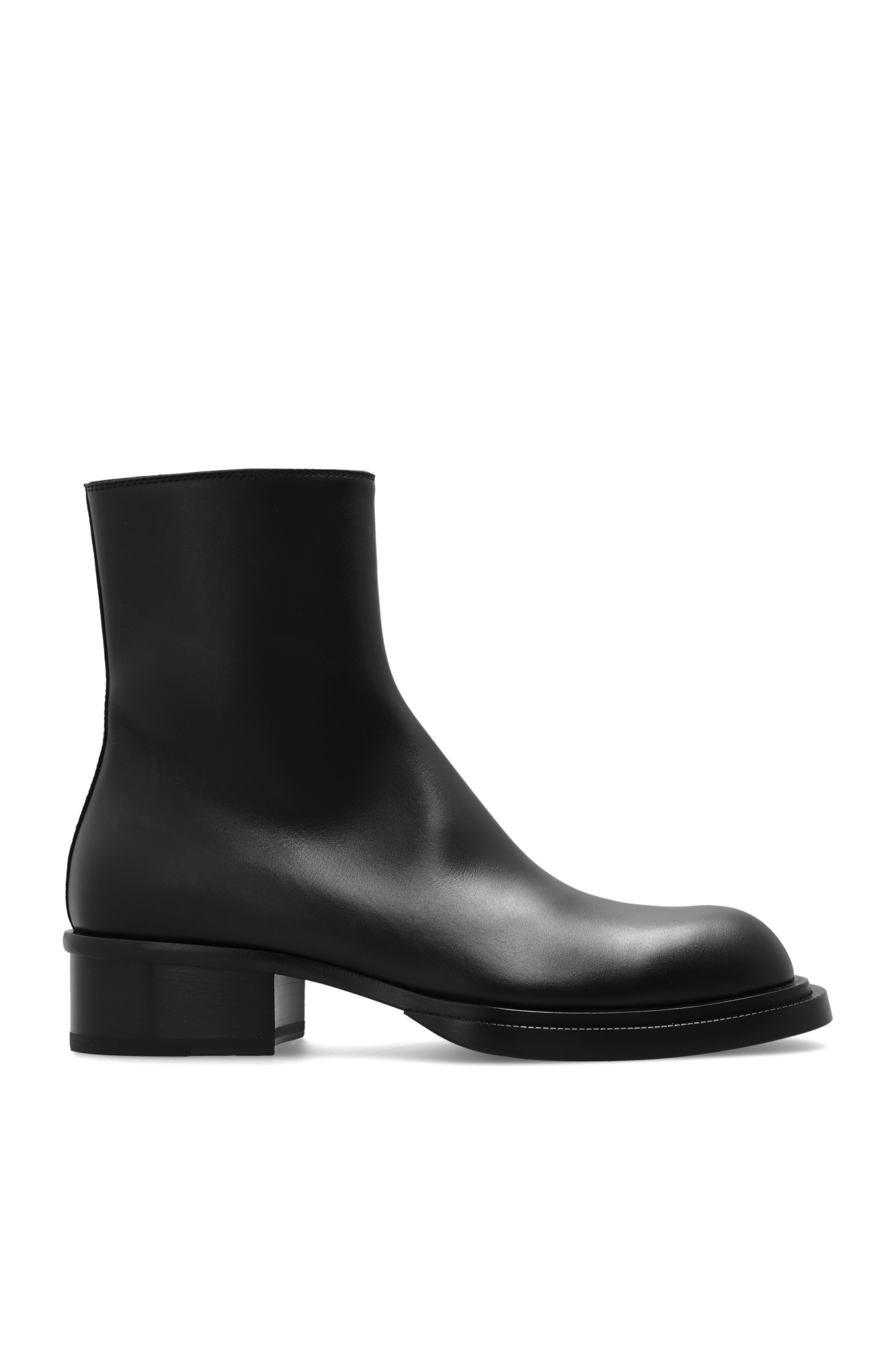 Balenciaga leather hot sale ankle boots